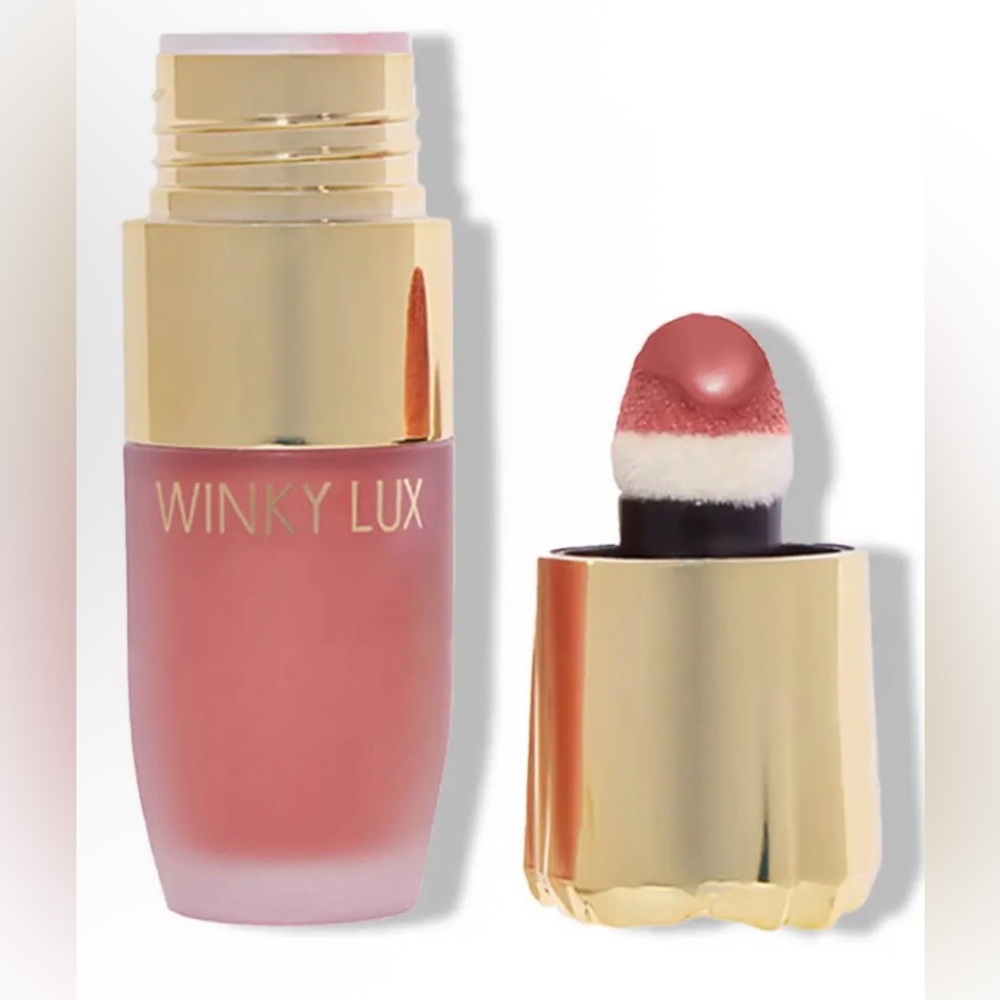 WINKY LUX Cheeky Rose Liquid Blush Rosy Pink -“Noble” Dusty Rose Shade - Picture 2 of 9